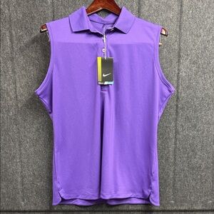 Nike Women's Vibrant Purple Sleeveless Top